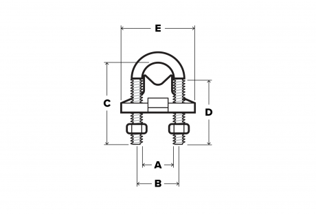 DIETRICH CLAMP, RIGHT ANGLE, 4 3/4 (12.1 CM)